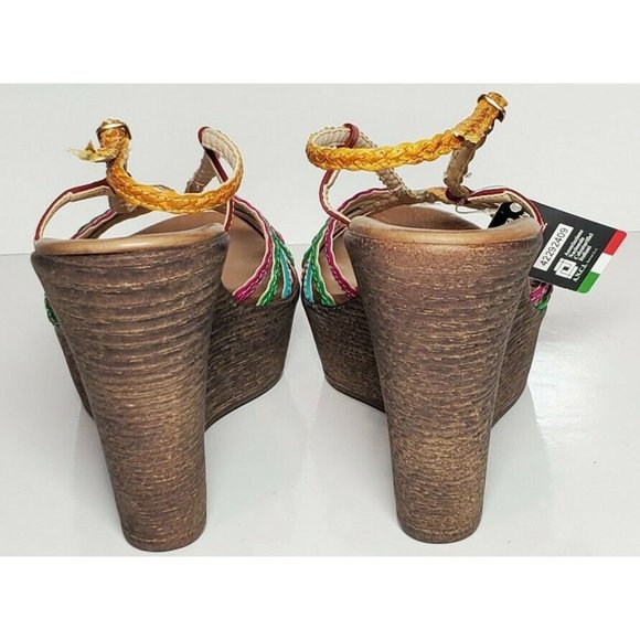 PRIMADONNA COLLECTION SANDALS WOMEN'S SIZE EURO MULTICOLOR PD010111748 - Picture 6 of 12